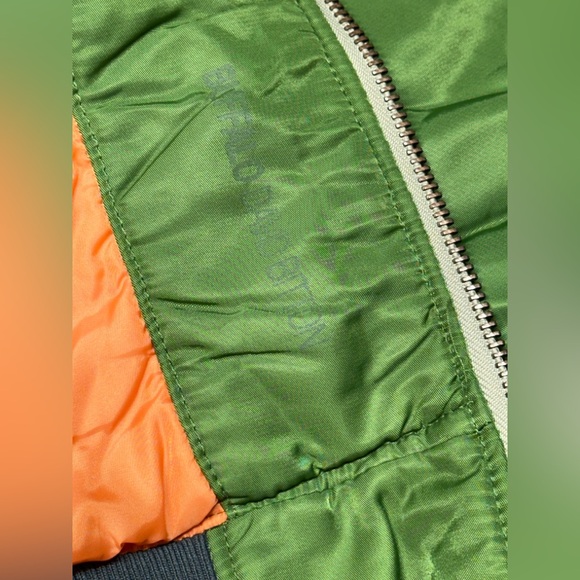 Buffalo David Bitton Coat Olive MA-1 Bomber Jacket Women’s XXL GUC - Picture 8 of 8